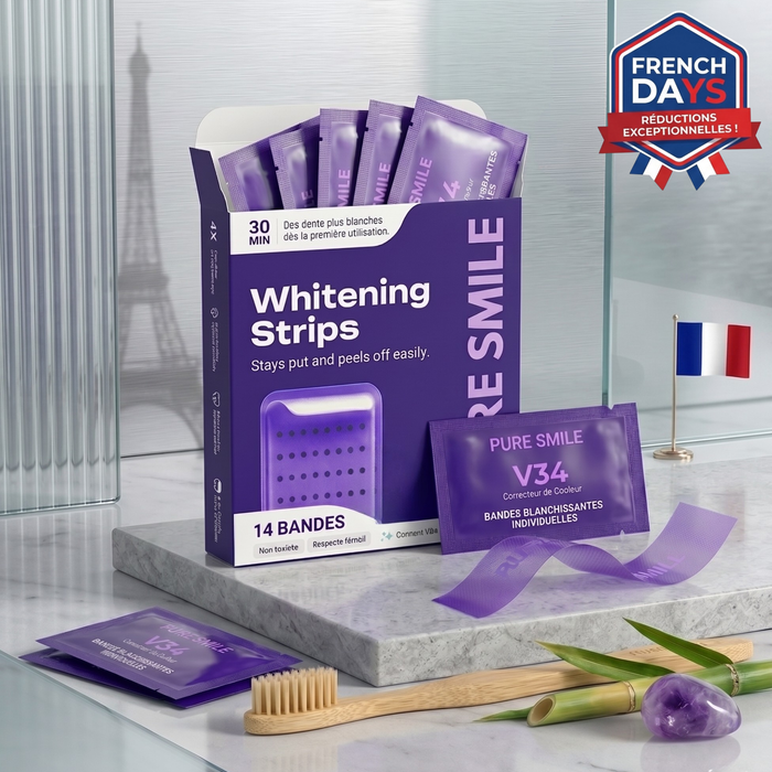 Bandes blanchissantes Pure Smile - Kit